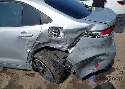 2020 Toyota Corolla Se z USA, uszkodzony, nr VIN 5YFS4RCE1LP056855